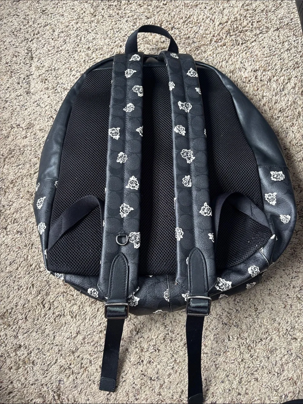 Coach sleek black